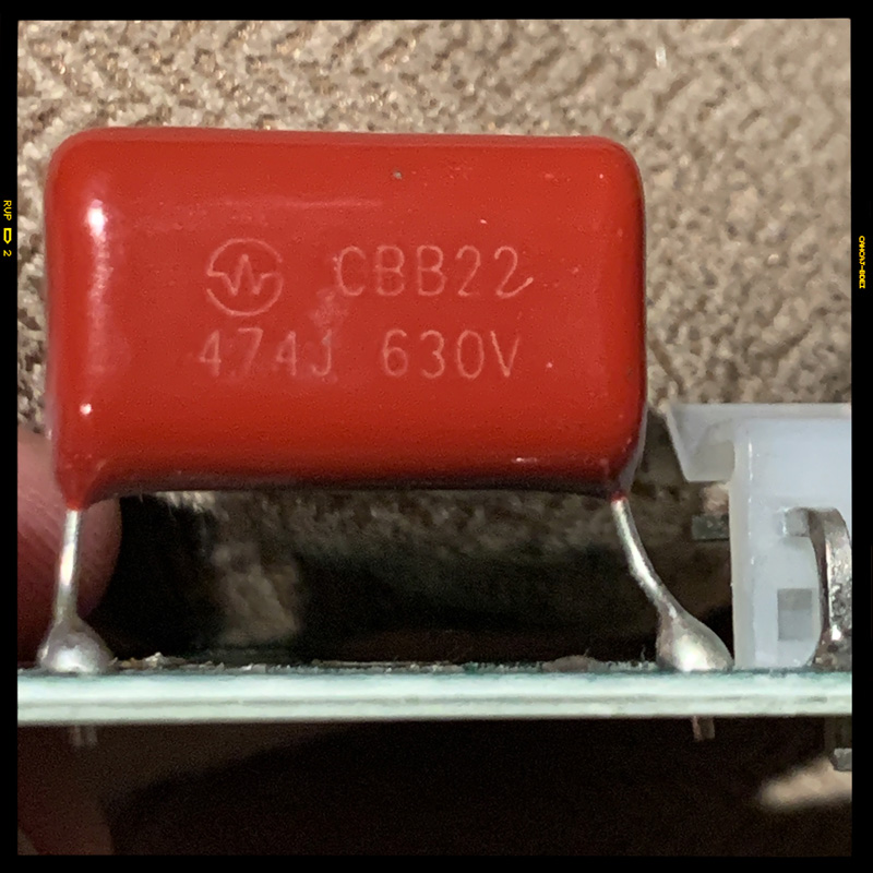 Motor Phasing Capacitor