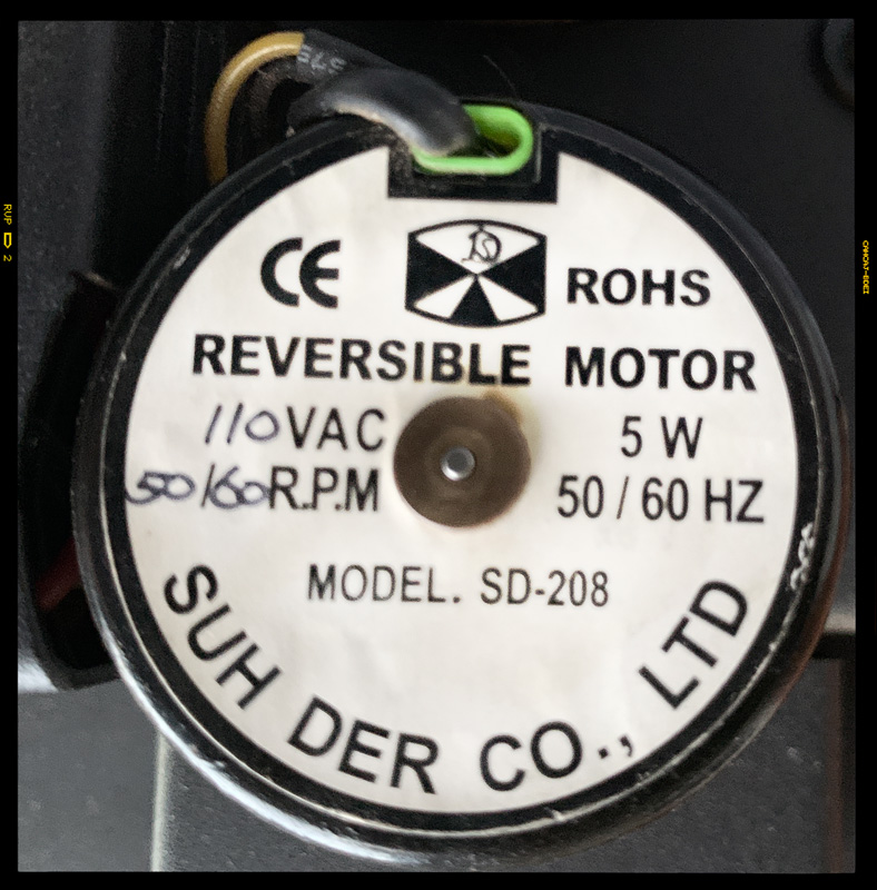 Drum Motor (110VAC)