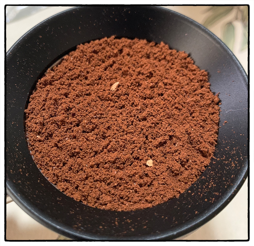 Ground Coffee in Porafilter