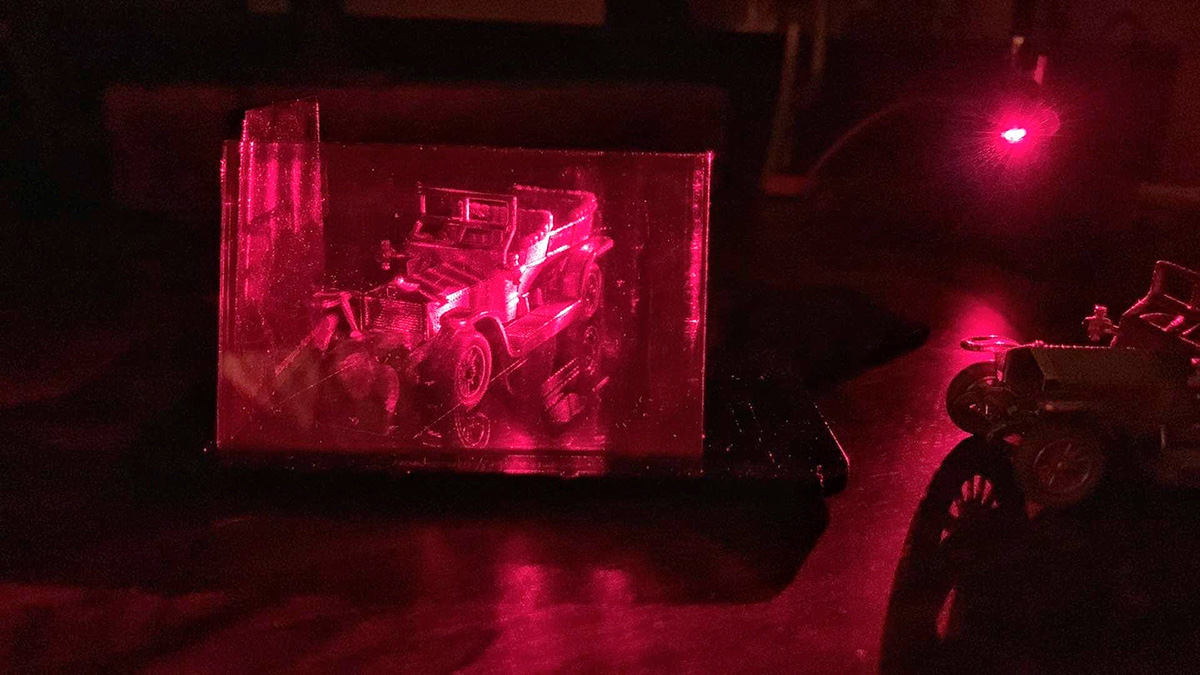 Flavio's First Hologram Flavio's First Hologram